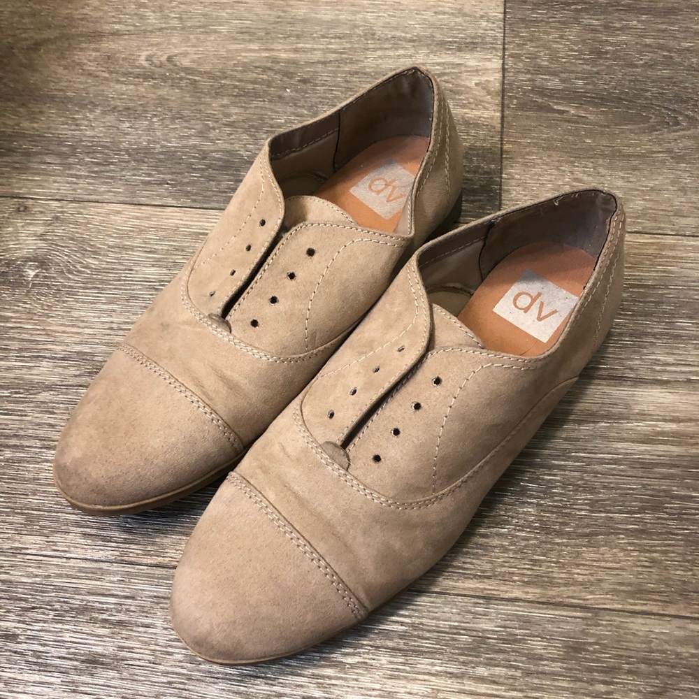 Faux Suede Loafers